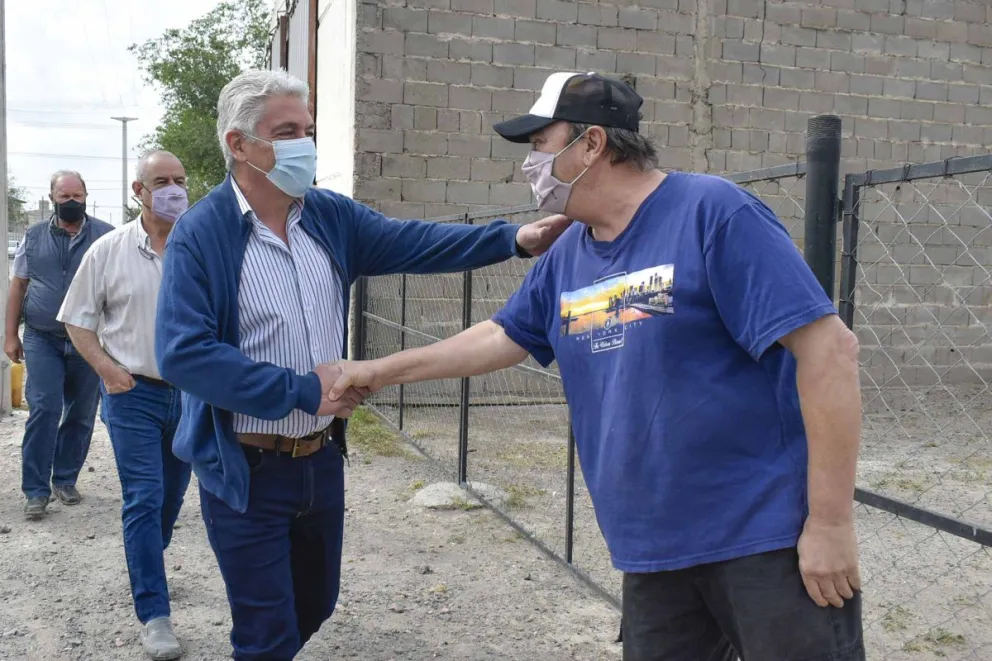 Recorrida en Carmen de Patagones con autoridades del Gobierno Nacional