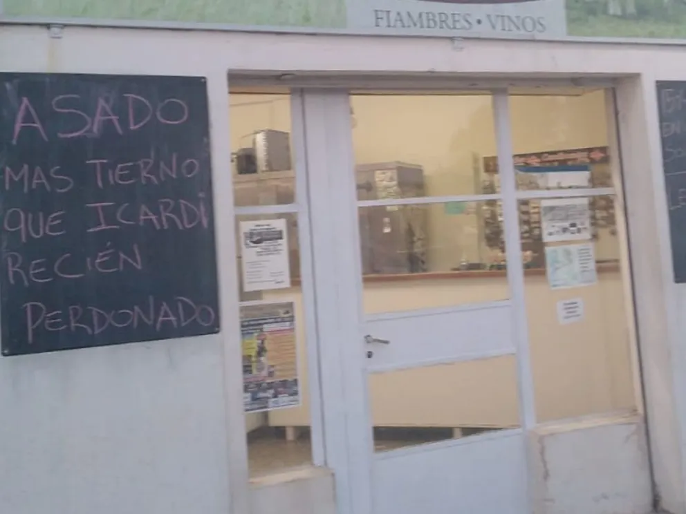 "Más tierno que Icardi": la carnicería de la Comarca que aprovechó el Wandagate