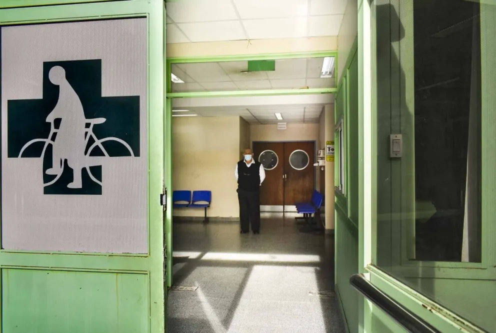 Otra vez un episodio de violencia en el Hospital Zatti de Viedma. Foto archivo. 
