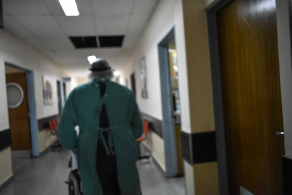 El hombre se recupera en el hospital Zatti. 