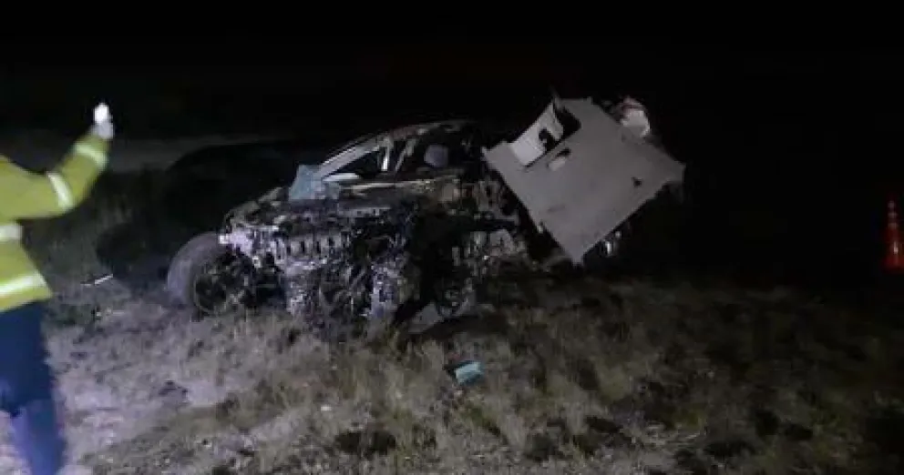 Video: así fueron los primeros instantes del accidente fatal cerca de Stroeder