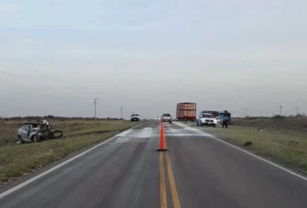 El viento y el polvo en suspenso, principales hipótesis del fatal accidente en la ruta 3