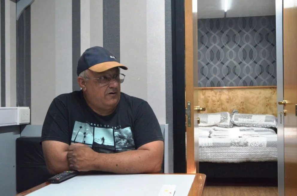 Los motorhome VIP, verdaderas mansiones rodantes, llegaron con el TC a Viedma