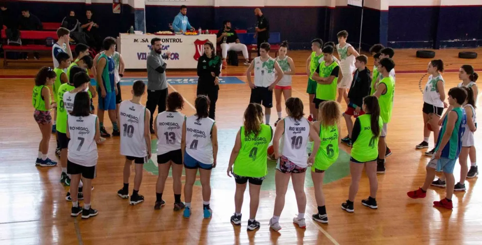   Araucanía 2021: Río Negro confirmó los seleccionados de básquet que competirán en Chubut