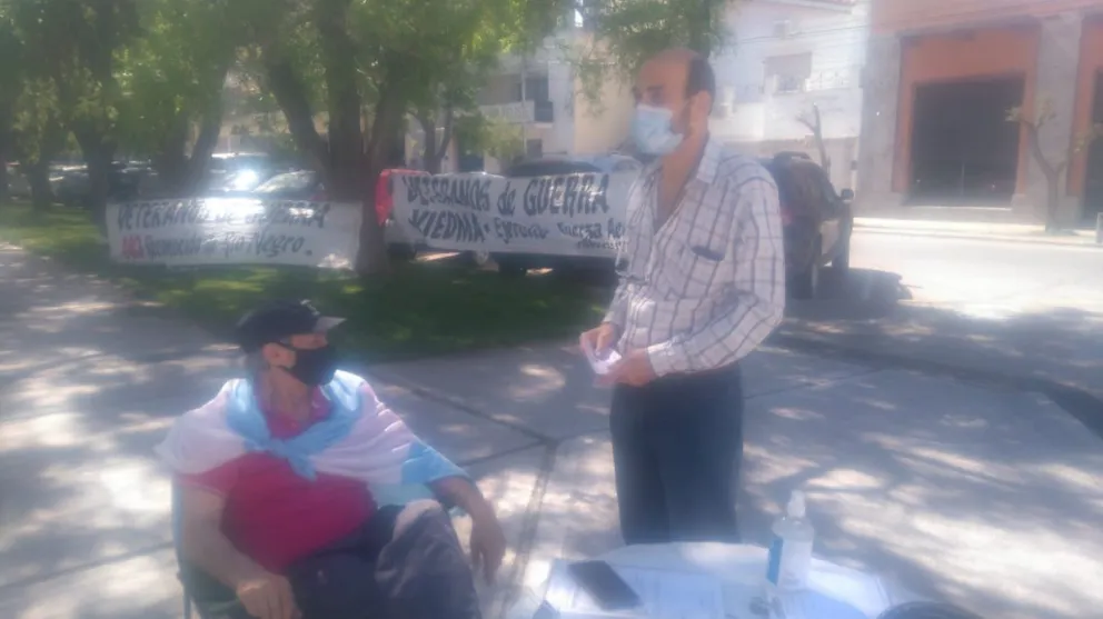 Soldados continentales pidieron acompañamiento en Viedma