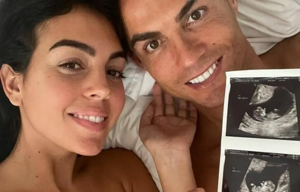 Cristiano Ronaldo y Georgina Rodríguez esperan gemelos: lo anunciaron en redes