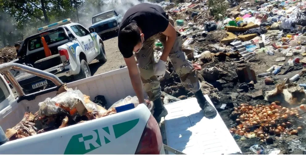 Controles policiales y bromatológicos encuentran otra vez carne podrida