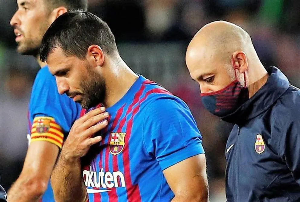 El Barcelona en alerta: cómo sigue la salud del Kun Agüero