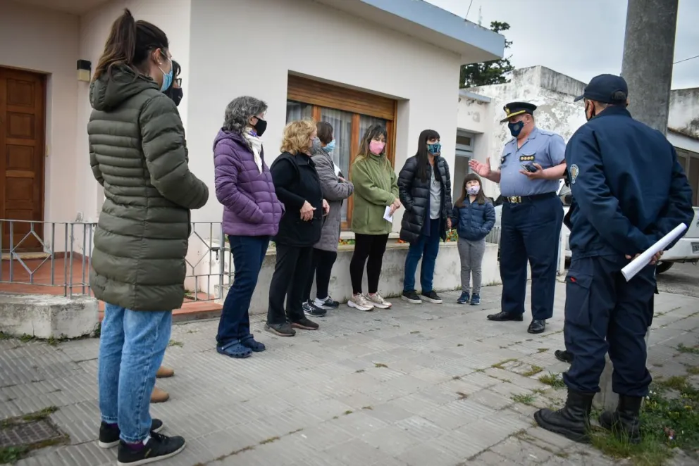Vecinos reclamaron a la Policía mayor seguridad para la zona céntrica