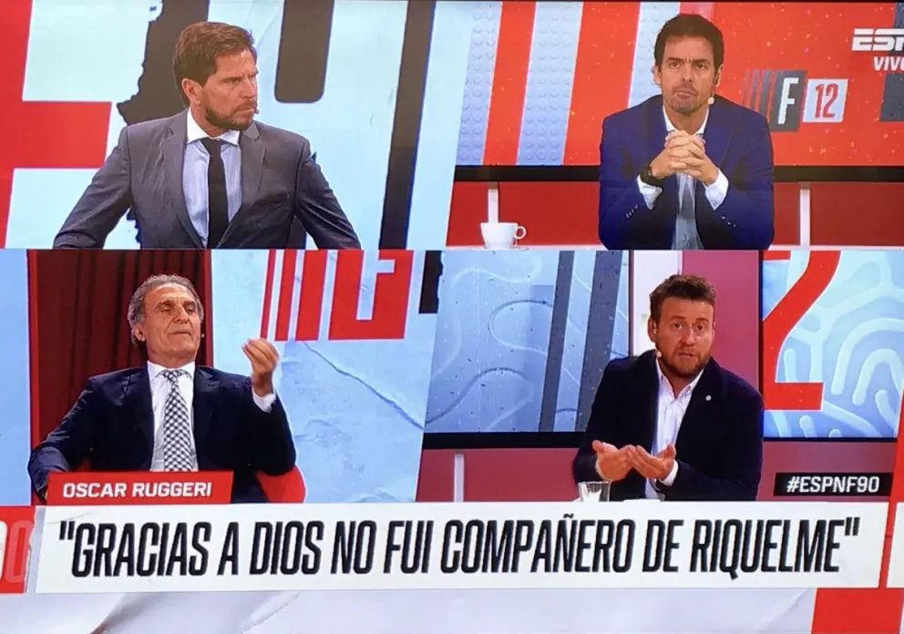 Ruggeri fue con los tapones de punta y liquidó a Riquelme