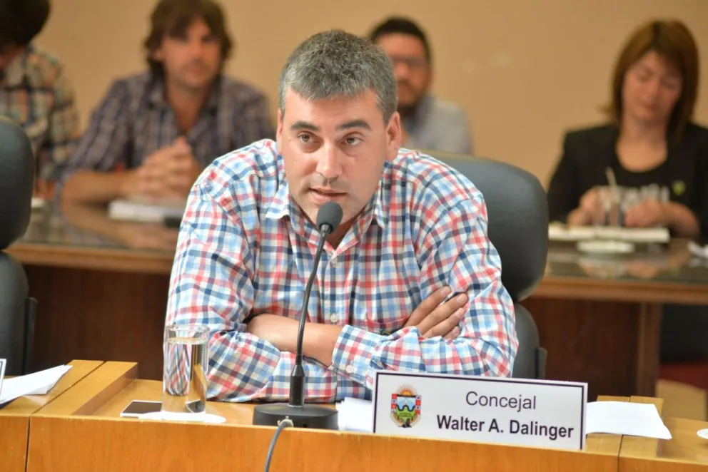 Recordaron al ex concejal Dalinger, a un año de su fallecimiento