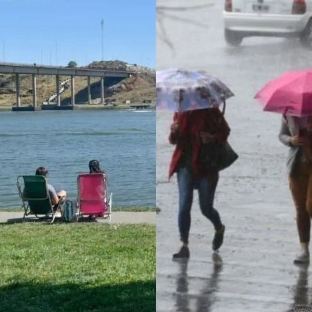 El clima en Viedma para este miércoles: de los 31 grados a la lluvia y ráfagas de viento 