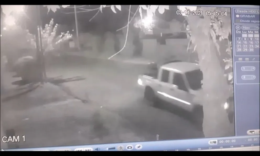 Salieron a fumigar la ciudad, pero en un descuido el chófer ocasionó un choque en cadena