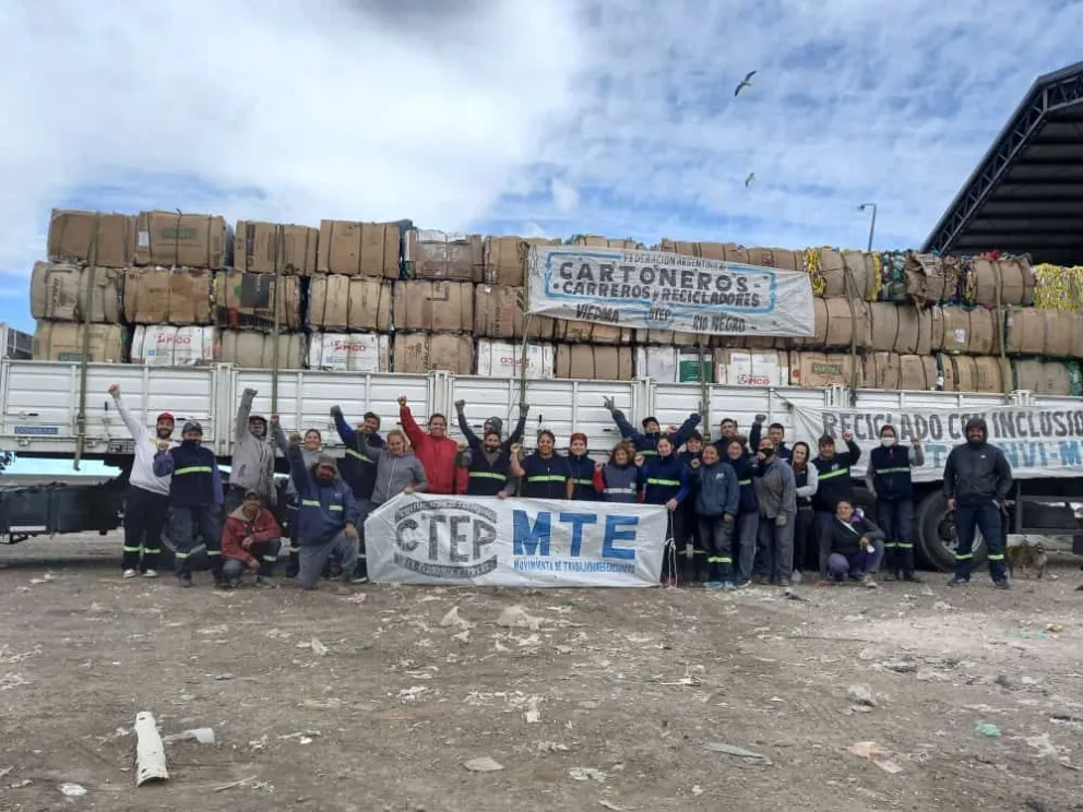 Recicladores de Viedma se anotan otro poroto en el ranking del éxito