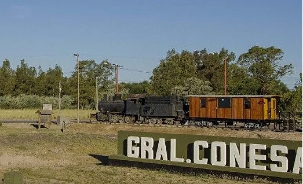 La desaparición se produjo cerca de Conesa. Foto archivo.
