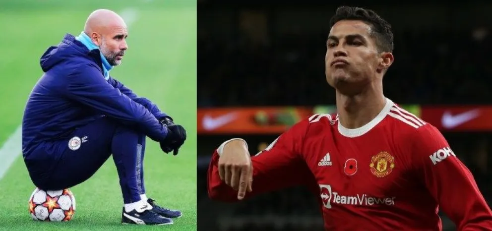 El Manchester de Ronaldo se enfrenta al Manchester del Pep Guardiola: horario y TV