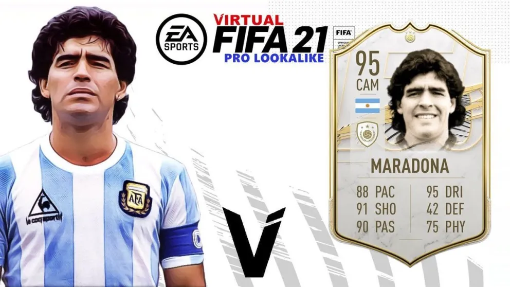 Videojuego: el FIFA 21 no podrá usar la imagen de Maradona por orden de la Justicia