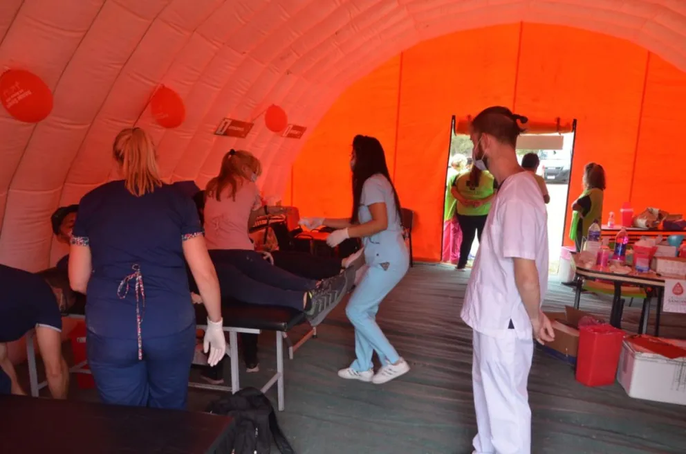 Exitosa campaña de donación voluntaria de sangre en la Maratón Stilo