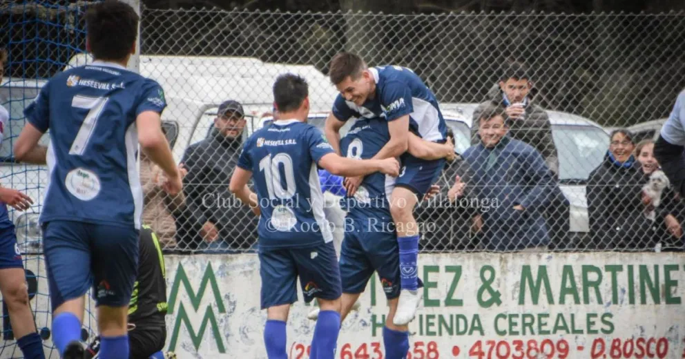 Villalonga sigue de fiesta en la Liga Rionegrina