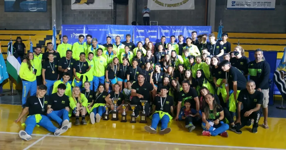 Río Negro subió al podio en la primera edición de los Juegos Nacionales de la Araucanía