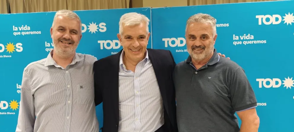 Garcia y Curetti se reunieron con  el Ministro Julián Domínguez