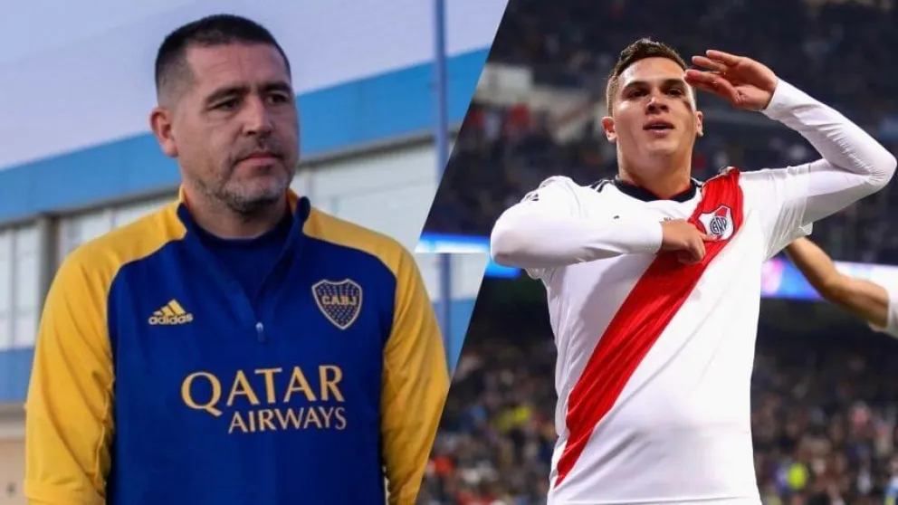 Un tremendo elogio de Juanfer Quintero para Juan Román Riquelme