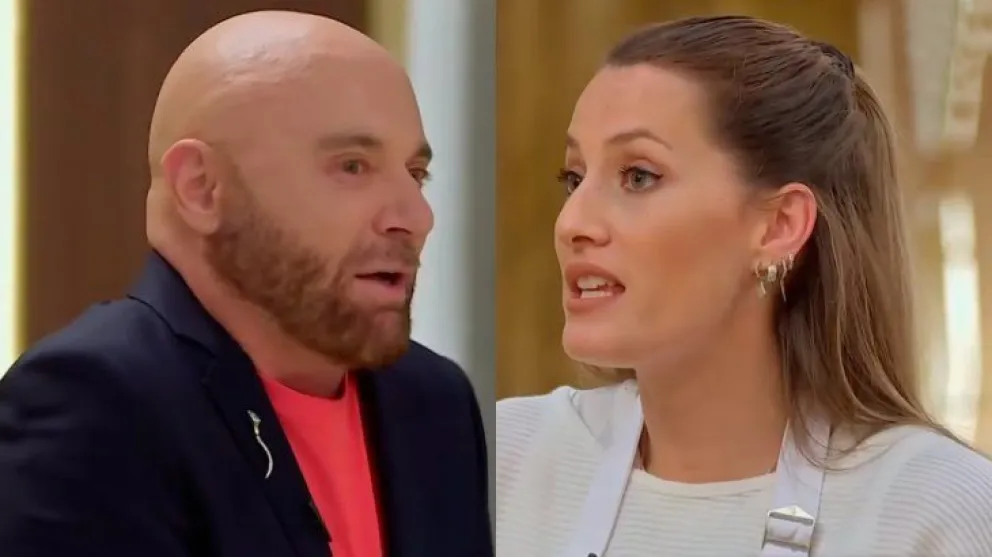 Tensión en Masterchef Celebrity por el cruce entre Mica Viciconte y Germán Martitegui 