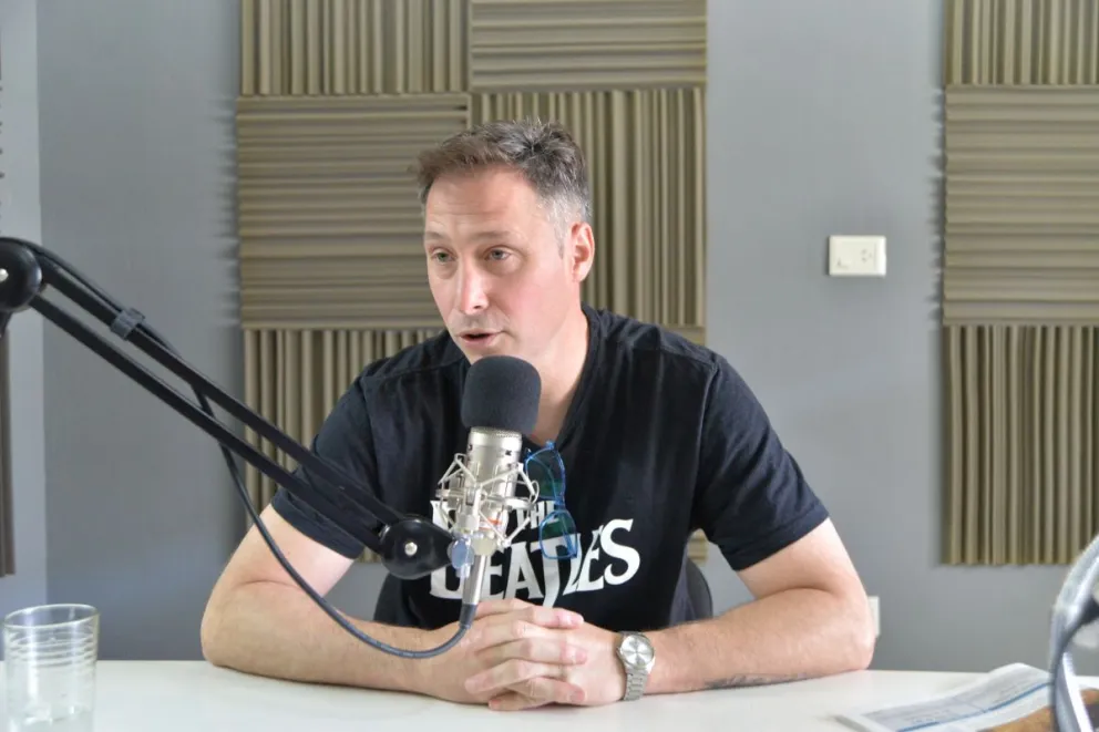 Gorosito: “Ya empezaron a armar el escenario”