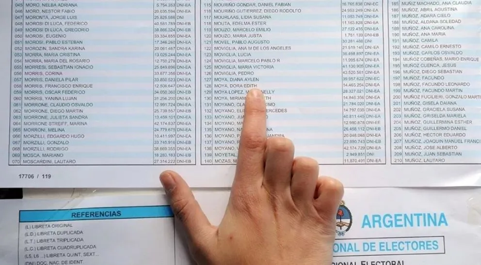 Dónde voto: buscate en el padrón electoral antes de ir a sufragar