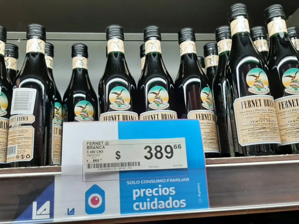 Desde fernet y hasta leche: 20 artículos de Precios Cuidados encontrados en góndolas