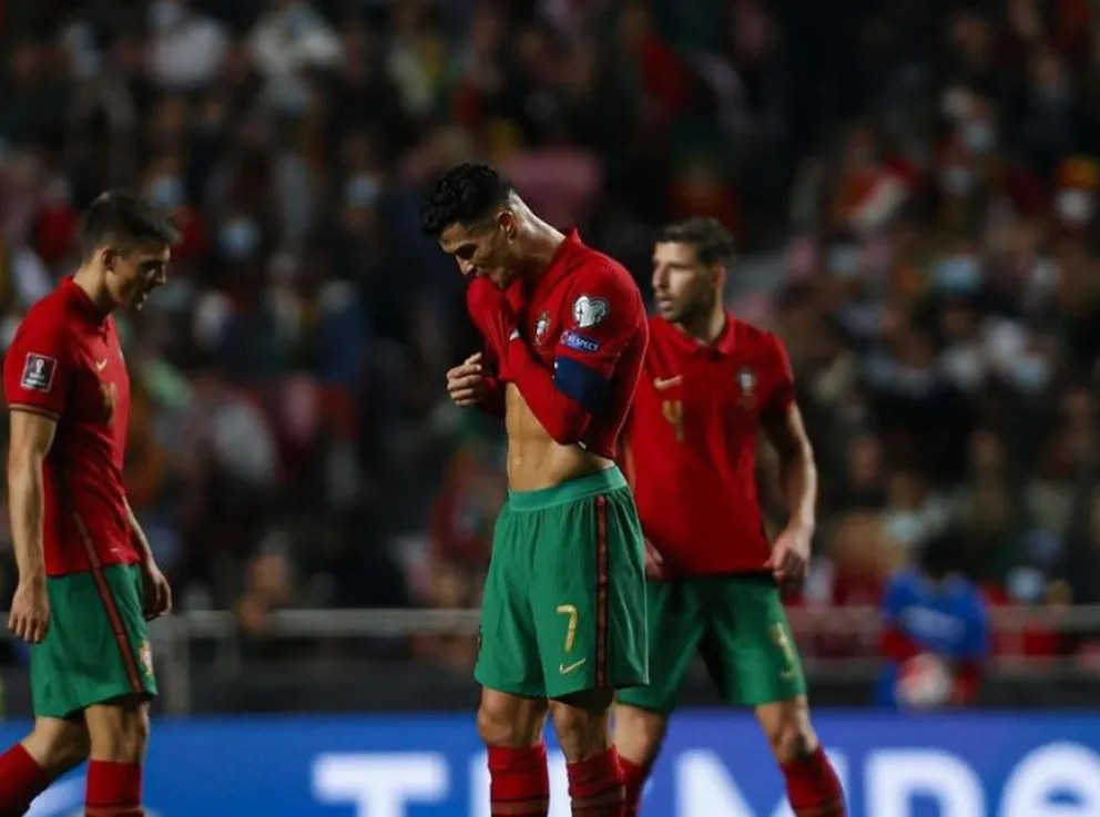 El posteo de Cristiano Ronaldo luego de que Portugal perdiera la plaza directa para el Mundial
