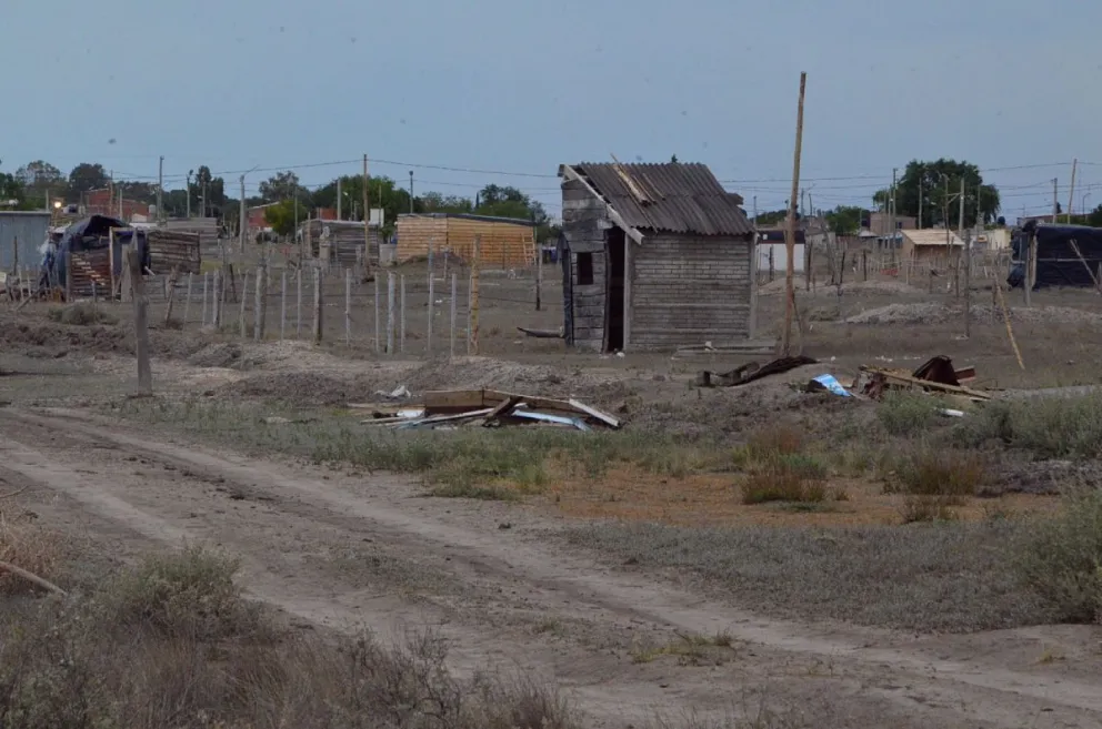 El intento de robo fue en una vivienda ubicada en el asentamiento Ara San Juan de Viedma. Foto: Archivo NoticiasNet. 