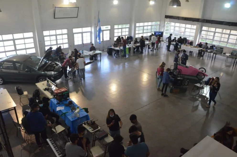 Volvió la Expotécnica de la Escuela Industrial