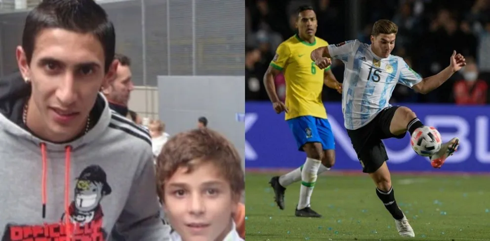 Julián Álvarez sigue cumpliendo sueños: De pedirle una foto a Di María a reemplazarlo en la Selección