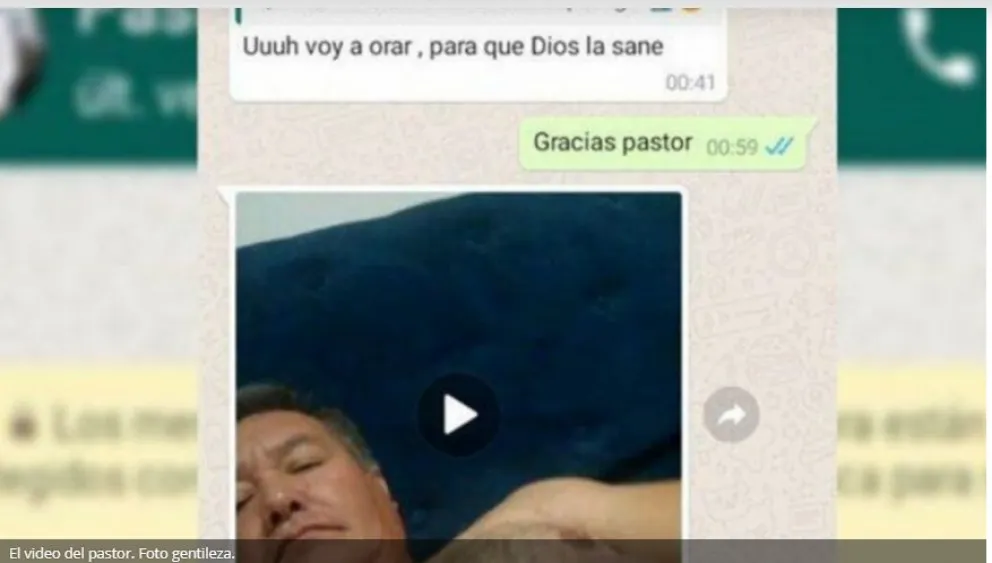 El pastor evangélico que envió un video masturbándose a una vecina fue sobreseído 