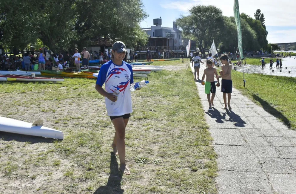 Los viedmenses disfrutaron de la jornada más calurosa de la semana
