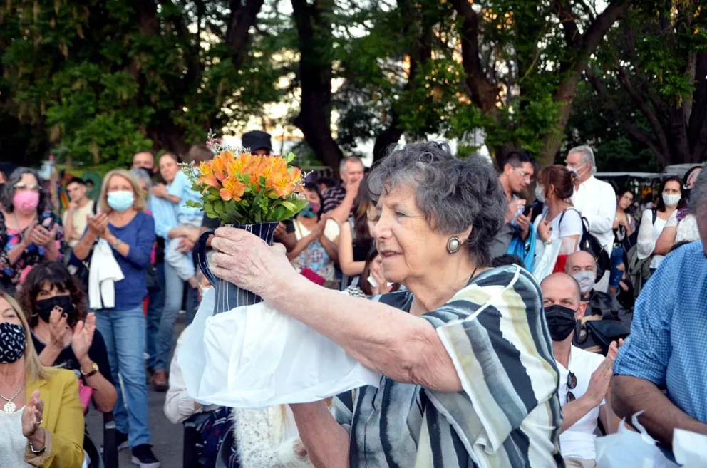 Cristina Casadei y un reconocimiento a su trayectoria