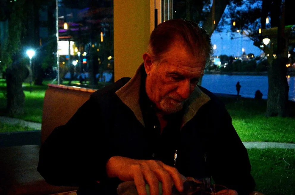 El dirigente radical Federico Storani visitó a amigos de la política, de paso por Viedma