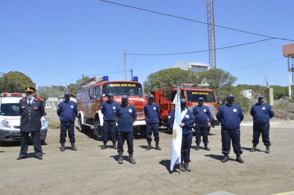 Los bomberos voluntarios de San Blas festejaron su 30 aniversario
