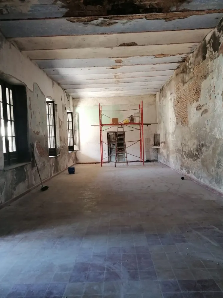 Un salón devorado por el fuego resurge de las cenizas para nuevas acciones solidarias                                                               