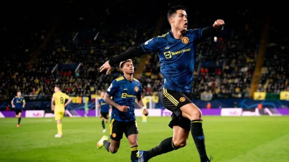 Leyenda vigente: Con un gol de Cristiano, el United derrotó a Villarreal y se clasificó a octavos