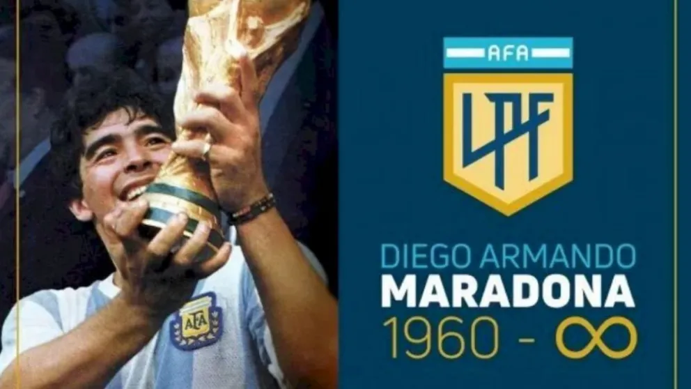 La Liga Profesional lanzó un emotivo video a un año de la muerte de Maradona