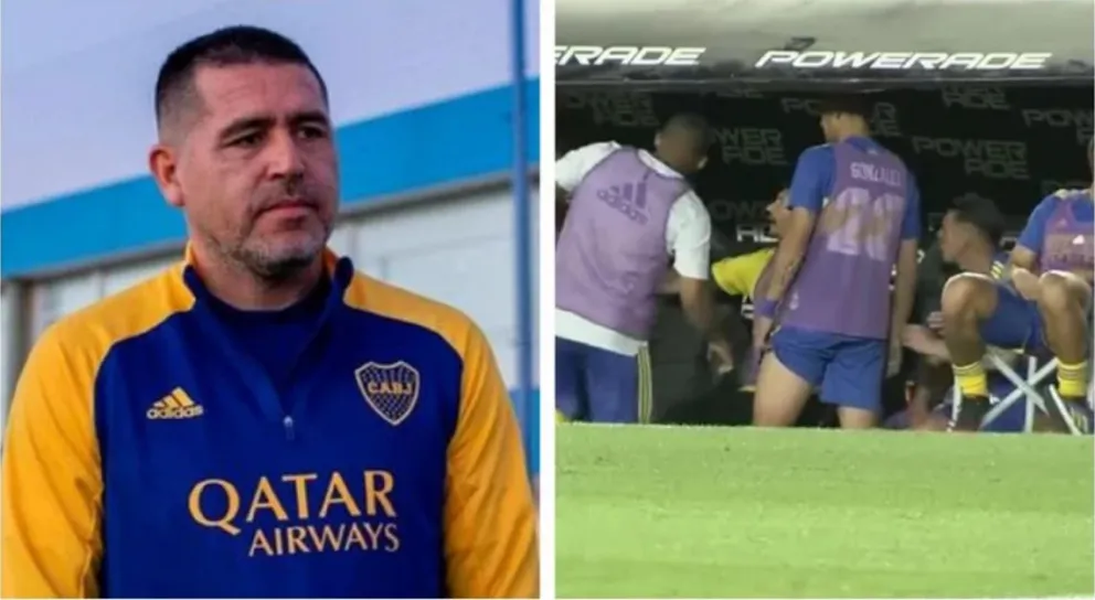 Riquelme está que arde por el cruce de dos figuras del plantel Boca 