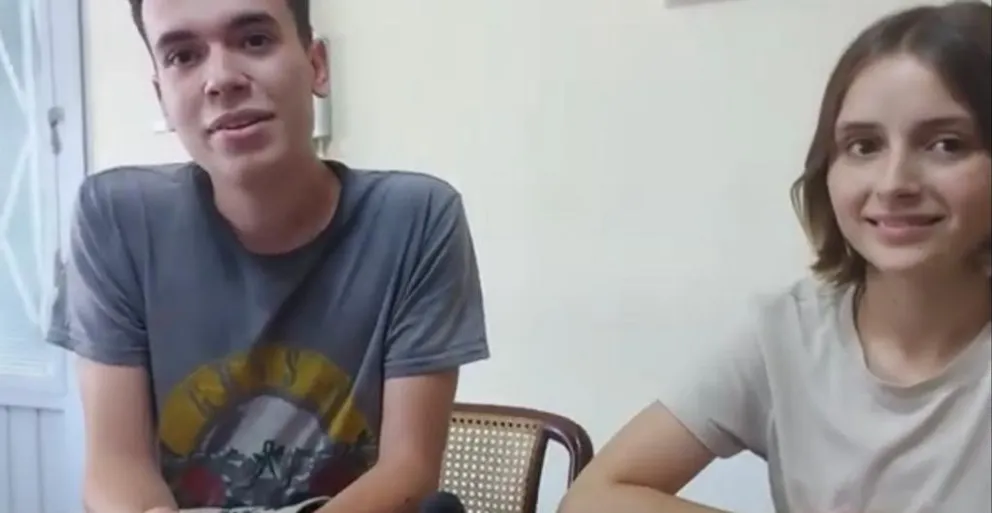 Ignacio y Regina, los chicos que crearon un medidor de dióxido de carbono: cómo viven este gran logro