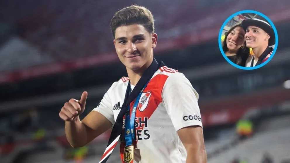 Por fin conoció al goleador: Luego del video viral, llegó la foto de Julián Álvarez con Luciana Milessi