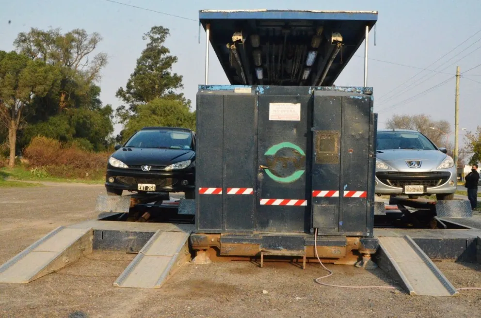 VTV en Patagones, los principales inconvenientes son faros y parabrisas golpeados