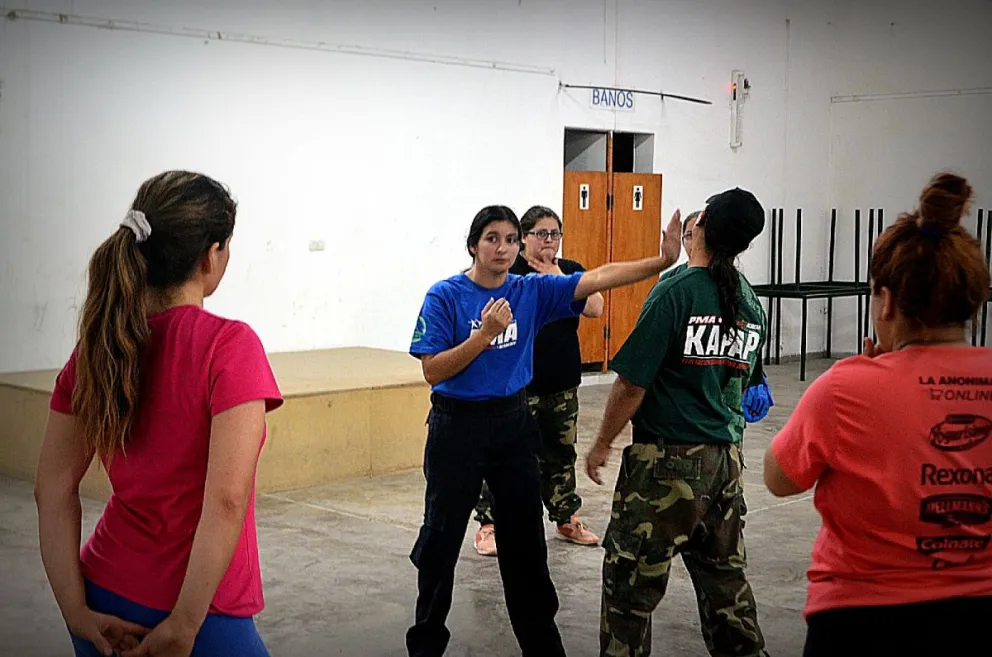 Continúan los cursos de Defensa Personal Femenina: todos los requisitos para anotarse