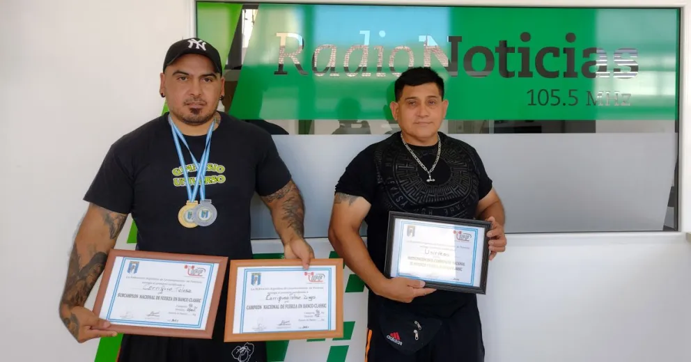 Diego Carriqueo consiguió una medalla de oro y otra de plata en el Nacional de potencia