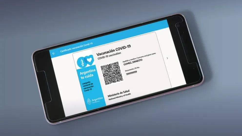 Cómo descargar el certificado internacional de vacunación en la App “Mi Argentina”