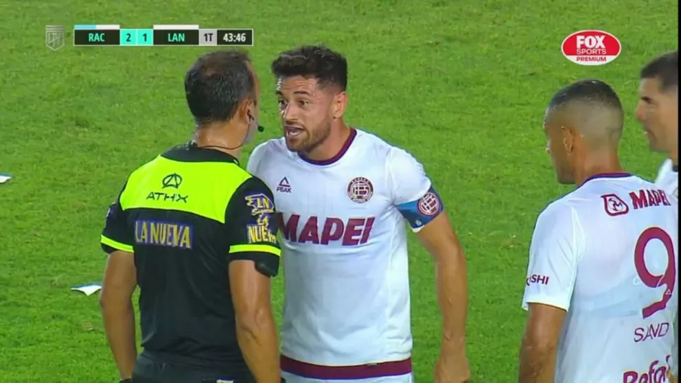 Darío Herrera denunció a Lautaro Acosta por amenazas: ¿Qué le dijo el jugador de Lanús?